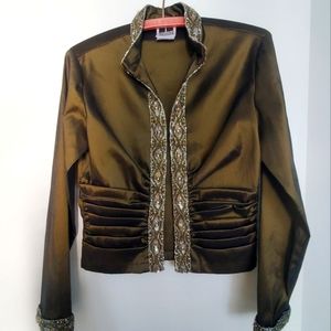 Tadashi brown jacket (size 6)